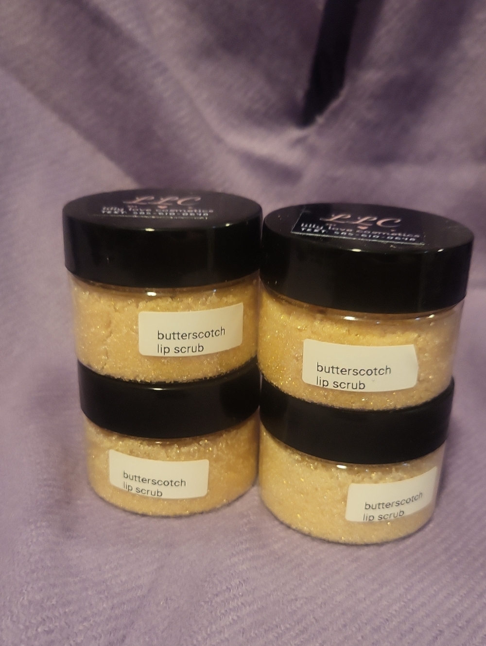 Butterscotch Lip Scrub - Nourishing Exfoliating Handmade Qt 1
